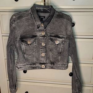 Gray Denim Jacket